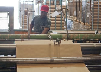 Kraft paper production in Oren facility