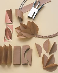 kraft paper cut outs